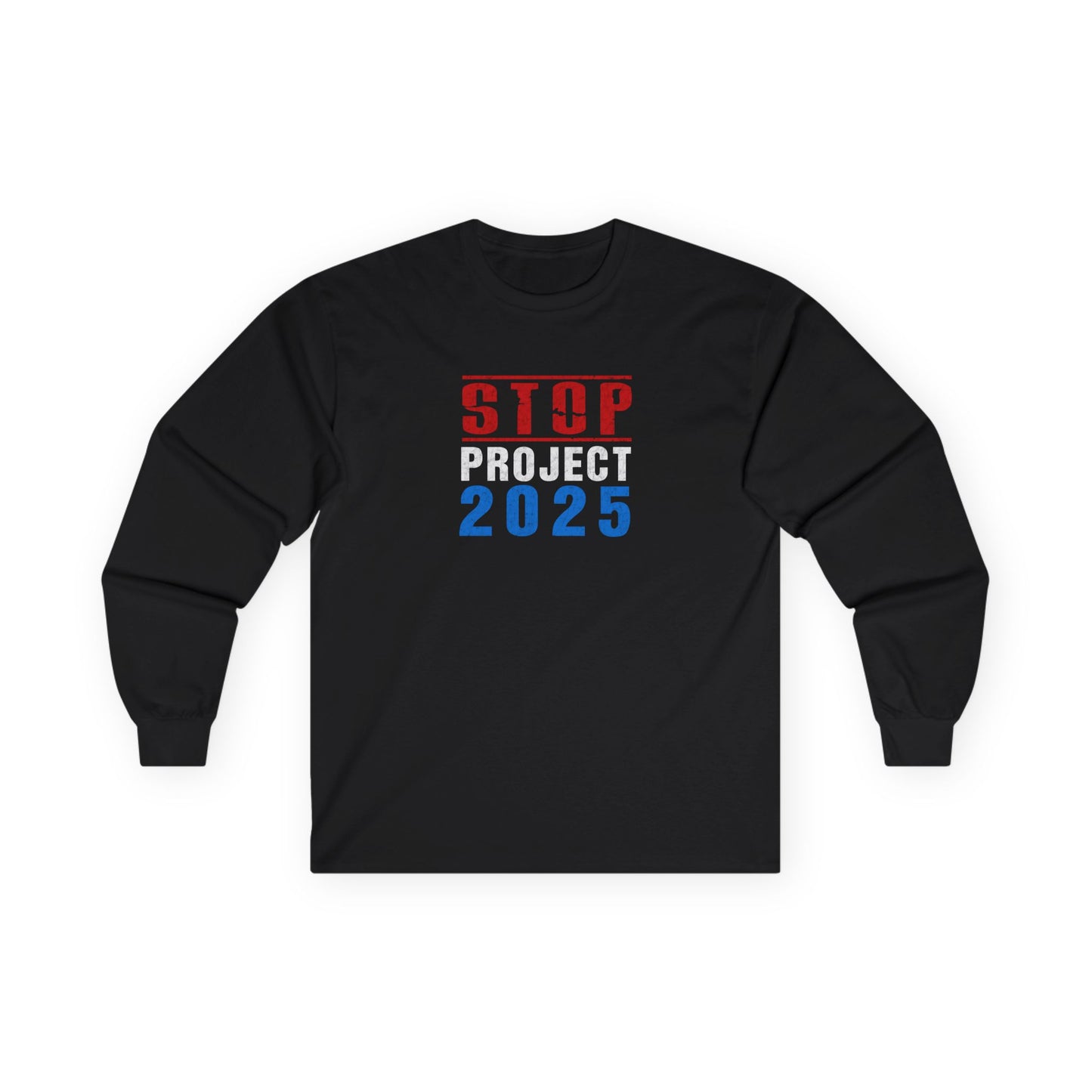“STOP Project 2025” Unisex Long Sleeve T-Shirt