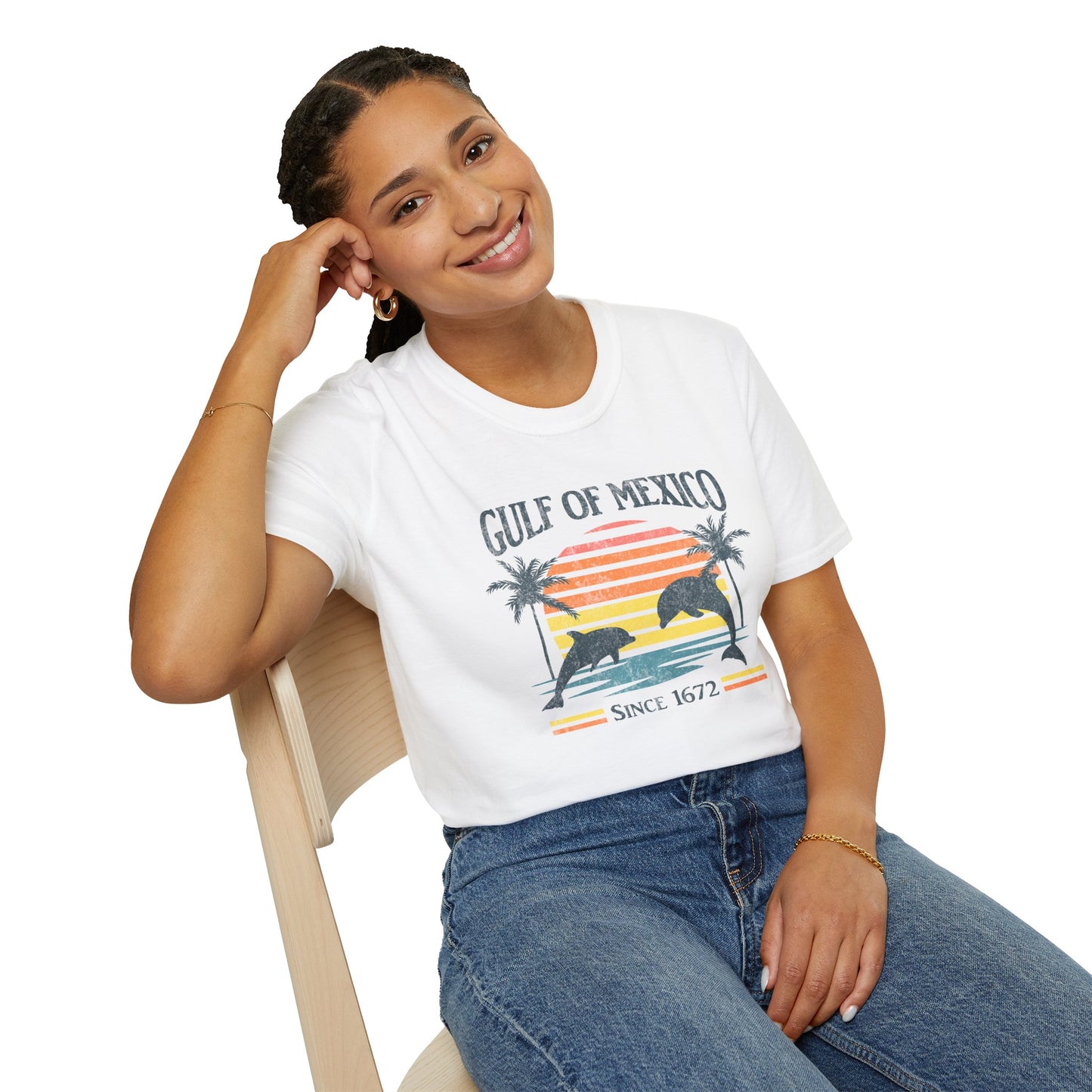 "Gulf of Mexico - Since 1672" Unisex T-Shirt