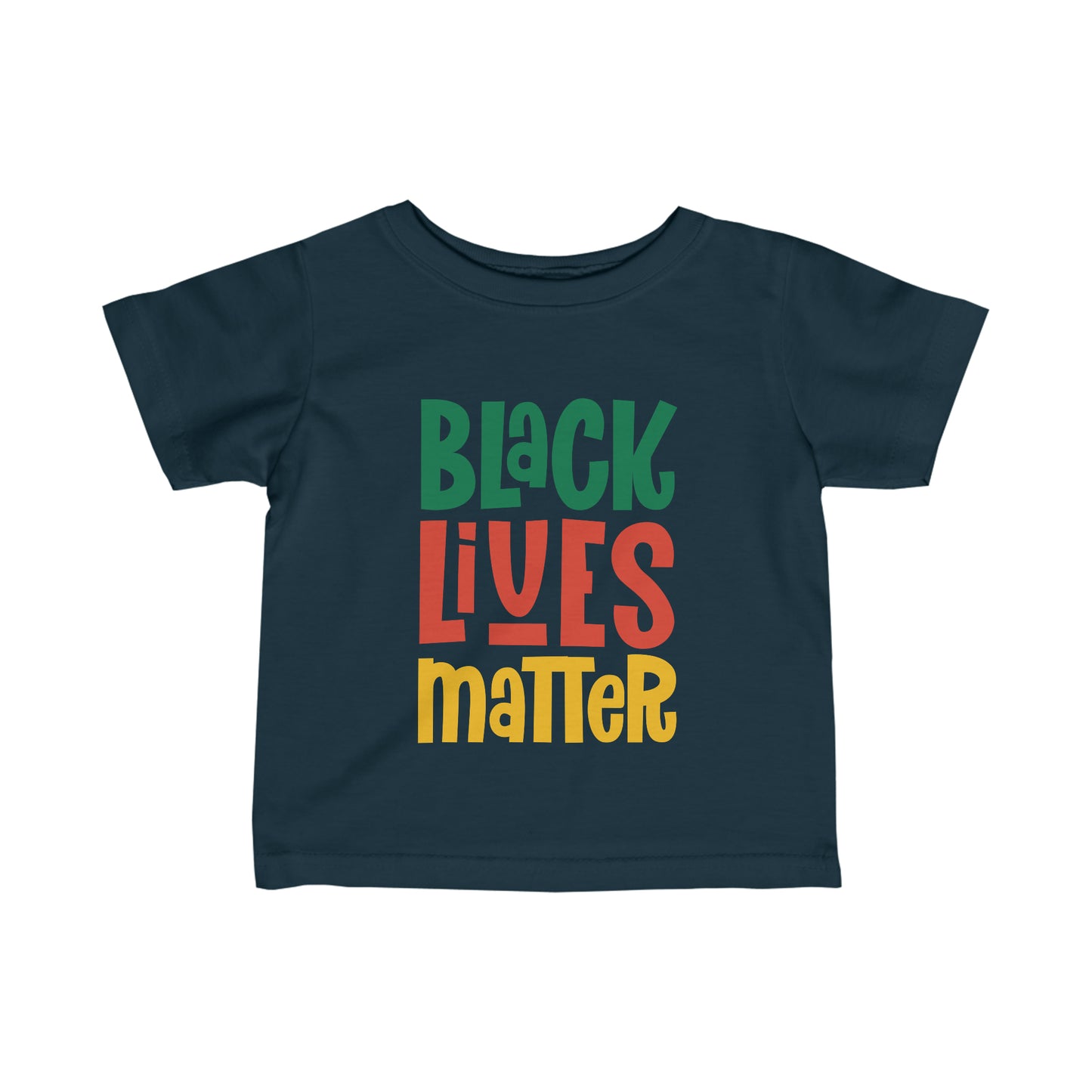 “Black Lives Matter – Solidarity (Pan-Africa 2)” Infant Tee