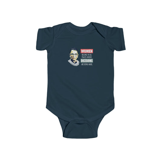 “Notorious RBG” Infant Onesie