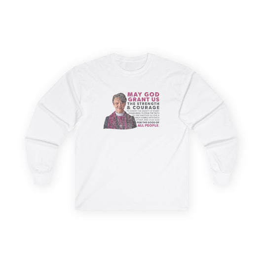 "Mariann Budde Bishop" Unisex Long Sleeve T-Shirt