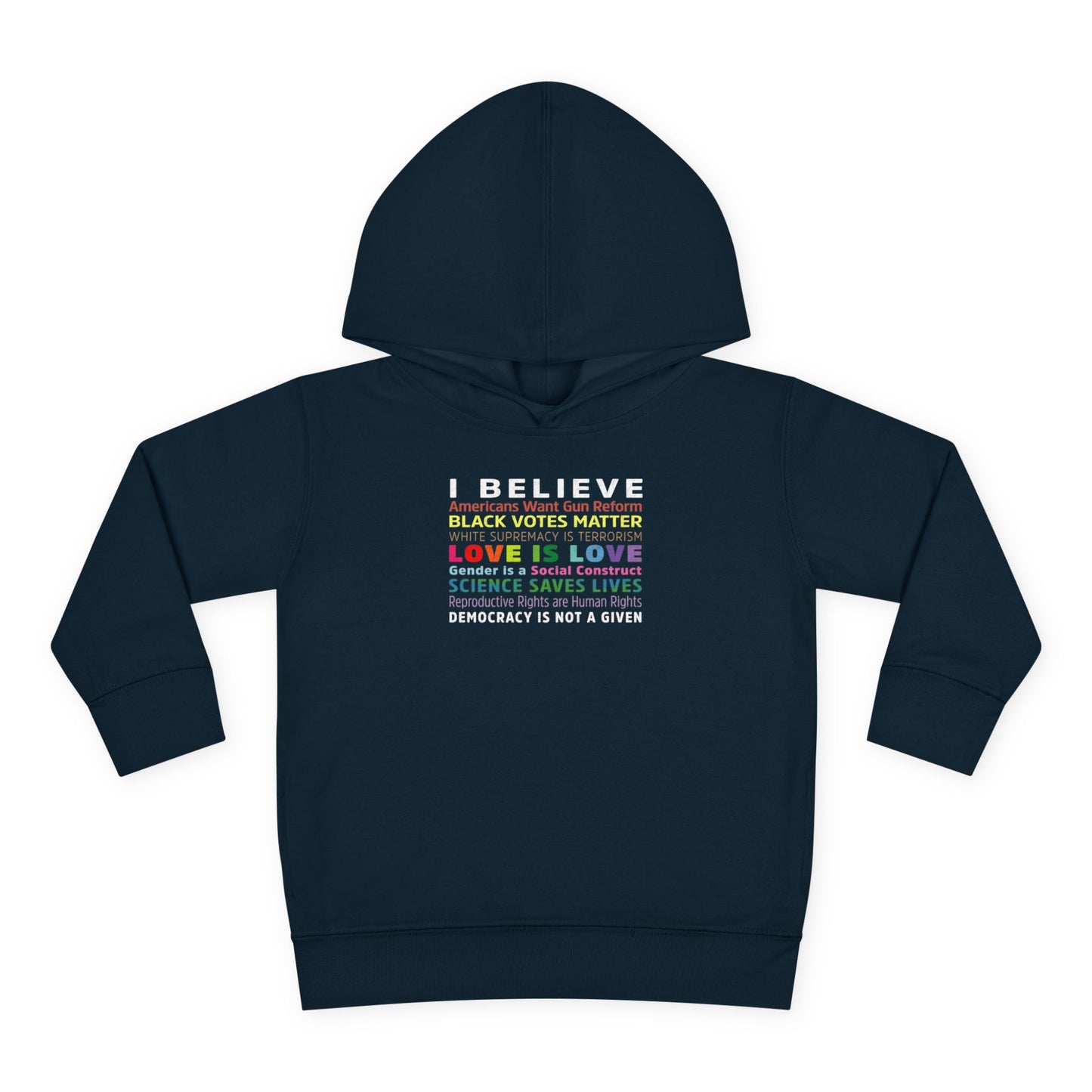 “I / We Believe 2024” Toddler Hoodie