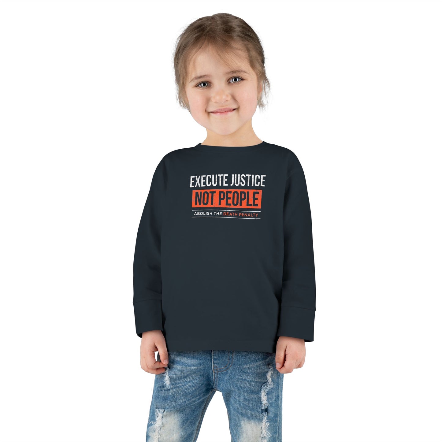 “Execute Justice” Toddler Long Sleeve Tee