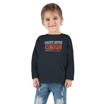 “Execute Justice” Toddler Long Sleeve Tee