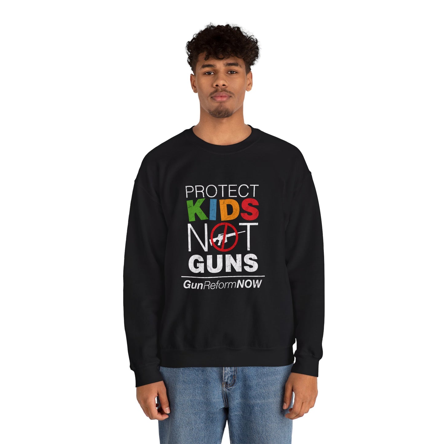“Protect Kids Not Guns” Unisex Sweatshirt