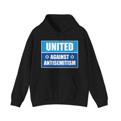 “United Against Antisemitism” Unisex Hoodie