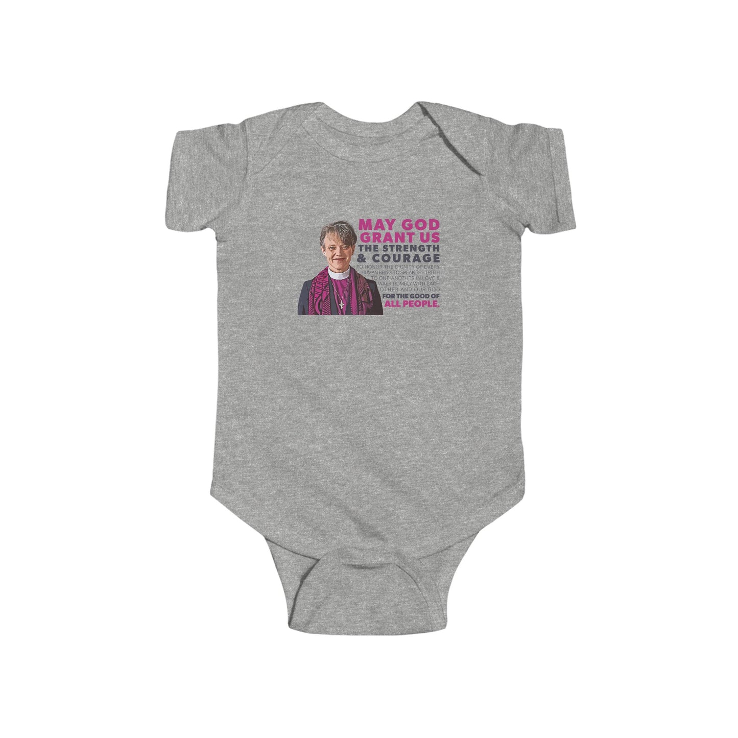 "Mariann Budde Bishop" Infant Onesie