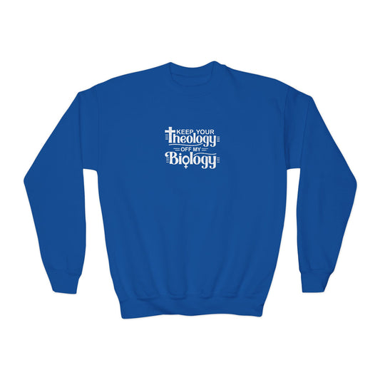 "Theology" Youth Sweatshirt