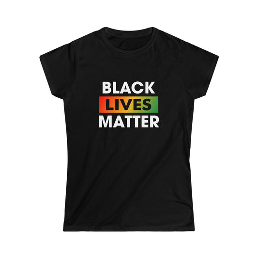 “Black Lives Matter (Pan-Africa)” Women’s T-Shirts