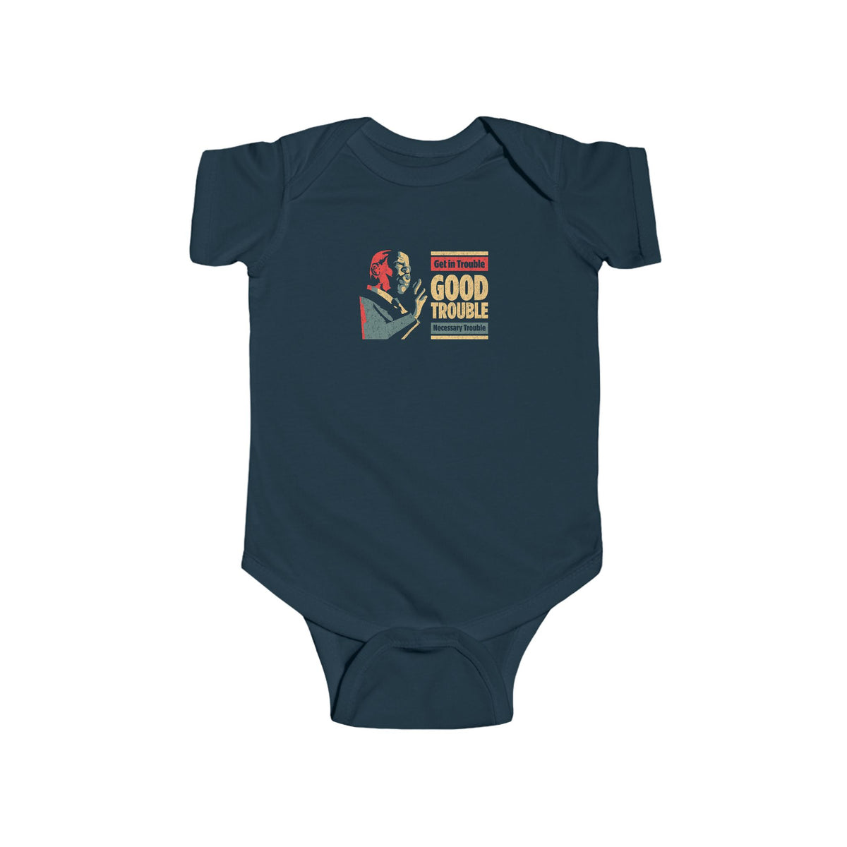 "John Lewis: Good Trouble" Infant Onesie
