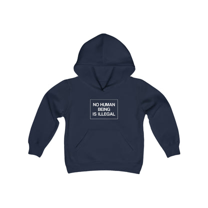 “No Human Being is Illegal” Youth Hoodie