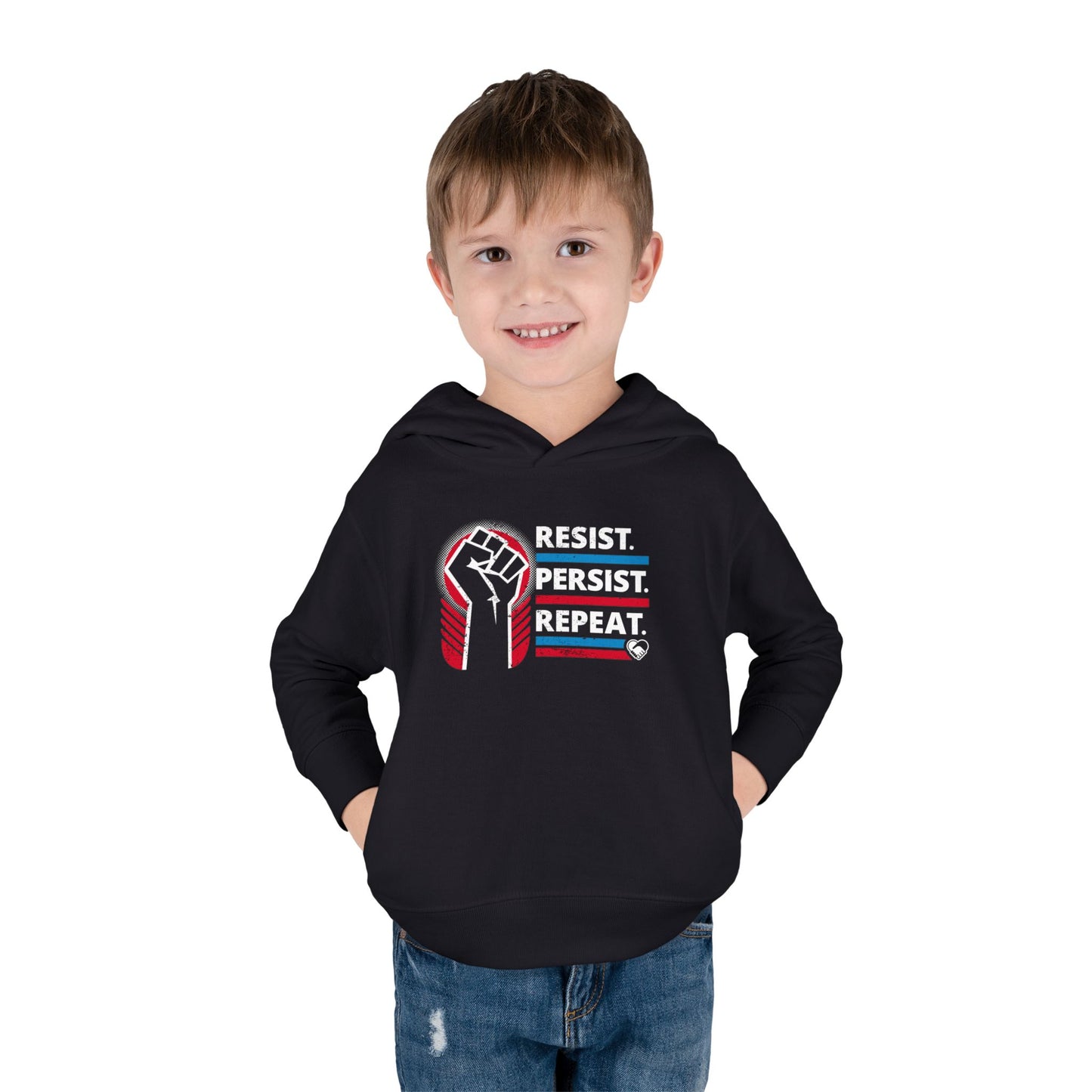 "Resist Persist Repeat" Toddler Hoodie