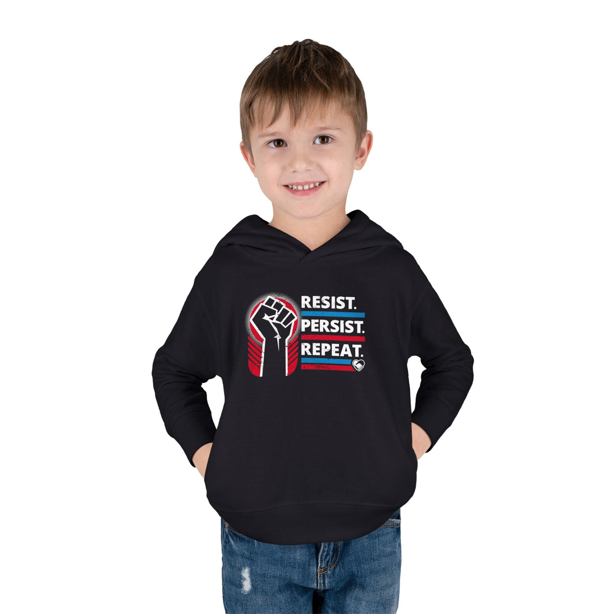 "Resist Persist Repeat" Kids Hoodie