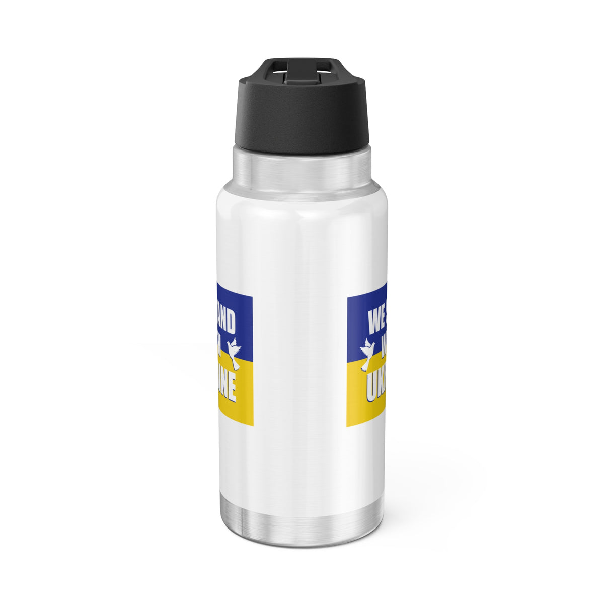 "We Stand With Ukraine" 32 oz. Tumbler/Water Bottle