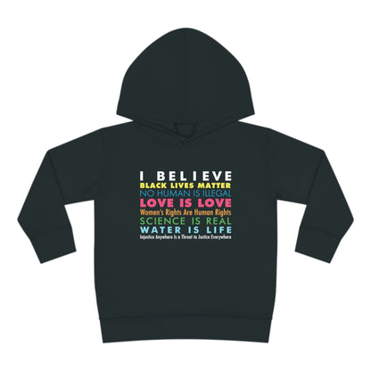 "I / We Believe" Toddler Hoodie