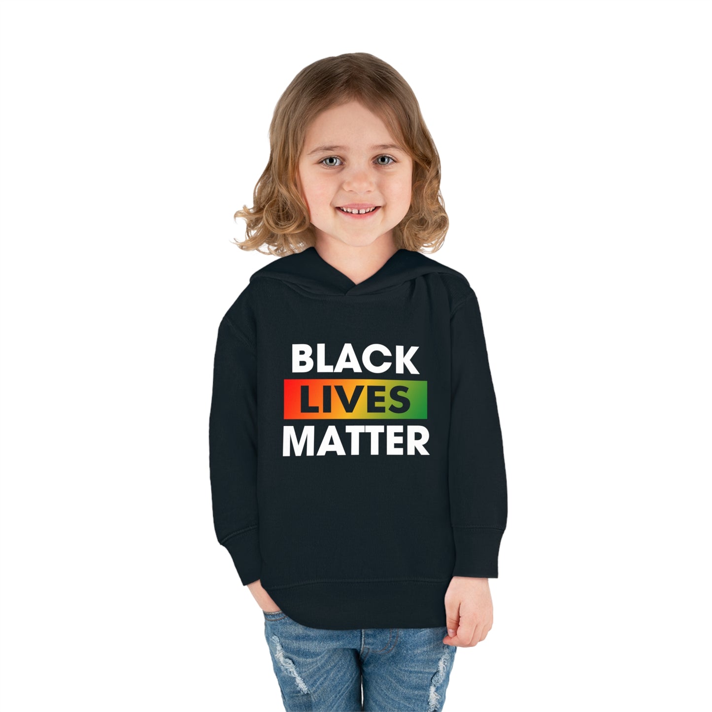 “Black Lives Matter (Pan-Africa)” Toddler Hoodie
