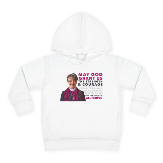 "Mariann Budde Bishop" Toddler Hoodie