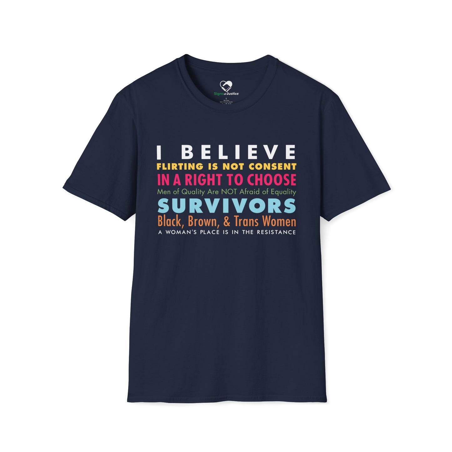 "We Believe Women" Unisex T-Shirt