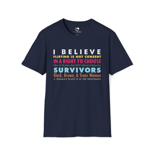 "We Believe Women" Unisex T-Shirt