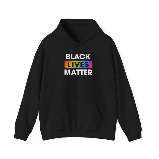 “Black Lives Matter (LGBTQ+)” Unisex Hoodie