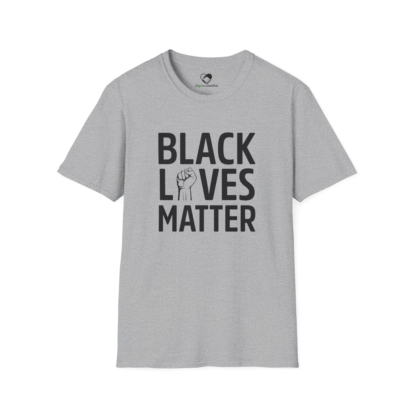 “Black Lives Matter – Unity Fist” Unisex T-Shirt