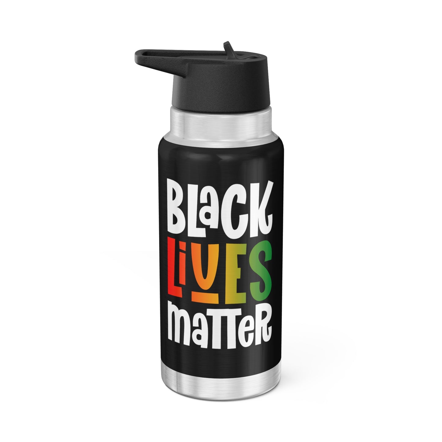 “Black Lives Matter – Solidarity (Pan-Africa 1)” 32 oz. Tumbler/Water Bottle