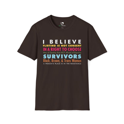 "We Believe Women" Unisex T-Shirt