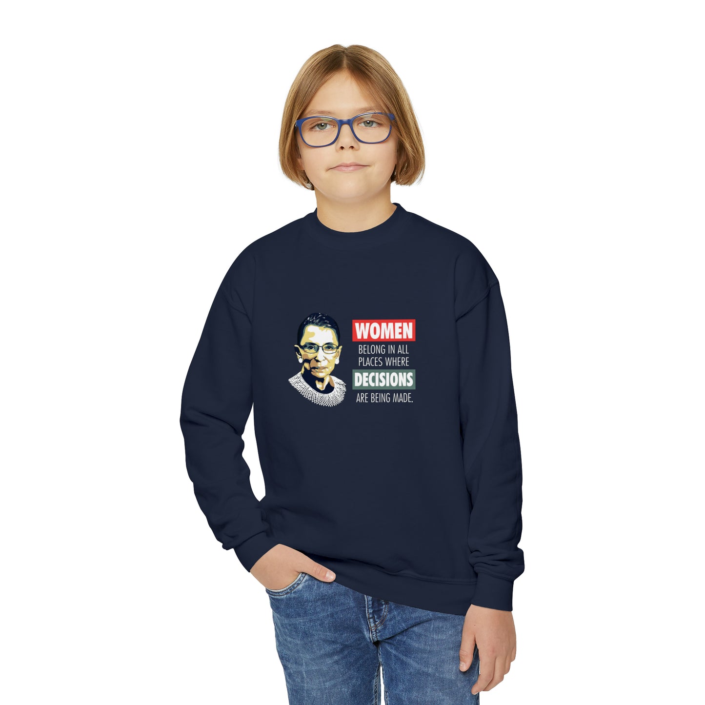 “Notorious RBG” Youth Sweatshirt