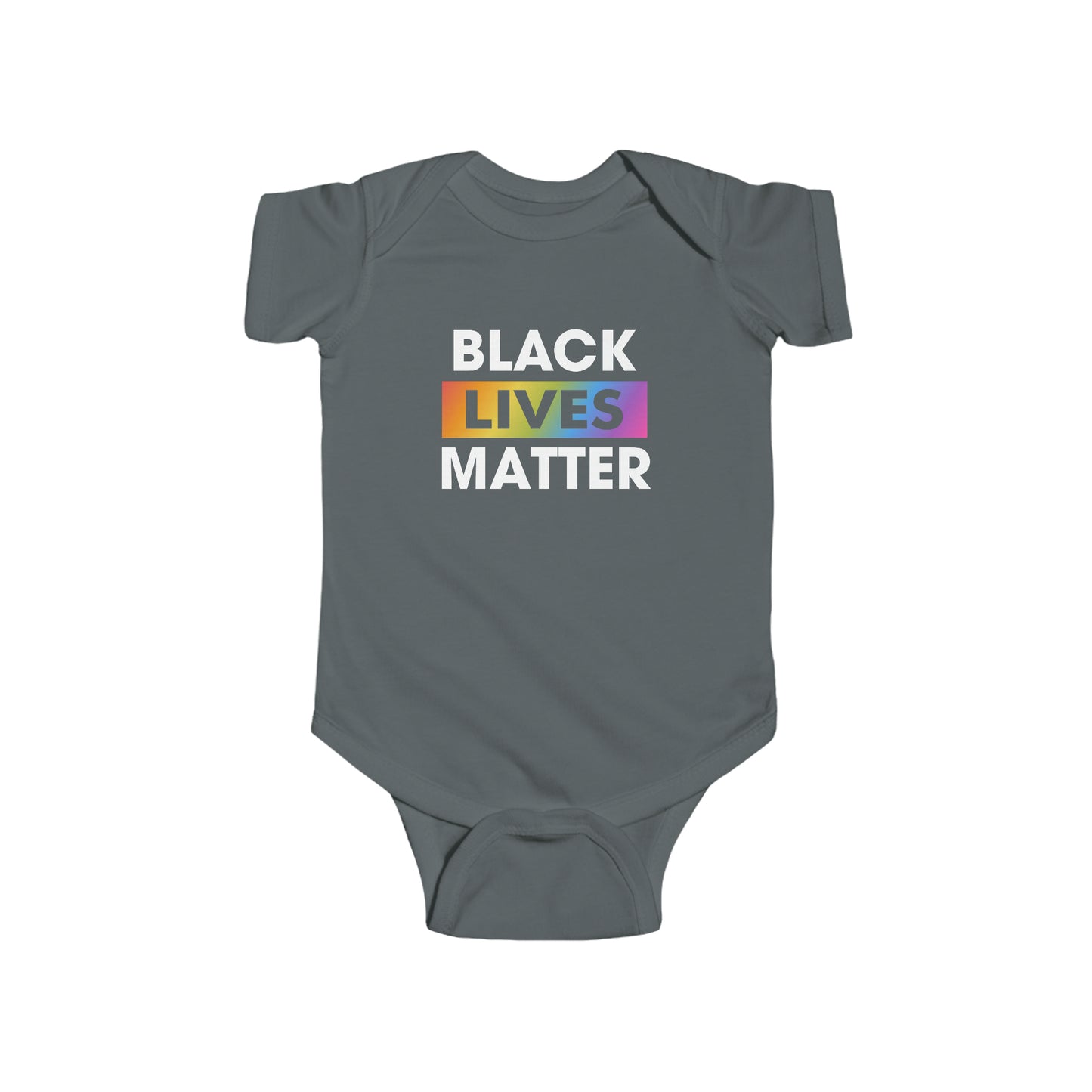 Black Lives Matter (LGBTQ+)” Infant Onesie