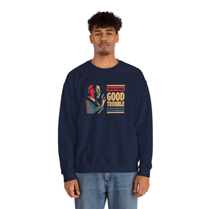 “John Lewis: Good Trouble” Unisex Sweatshirt