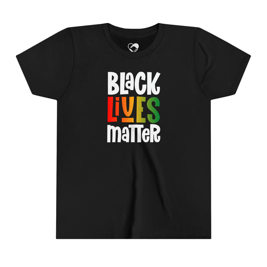 “Black Lives Matter – Solidarity (Pan-Africa 1)” Youth T-Shirt
