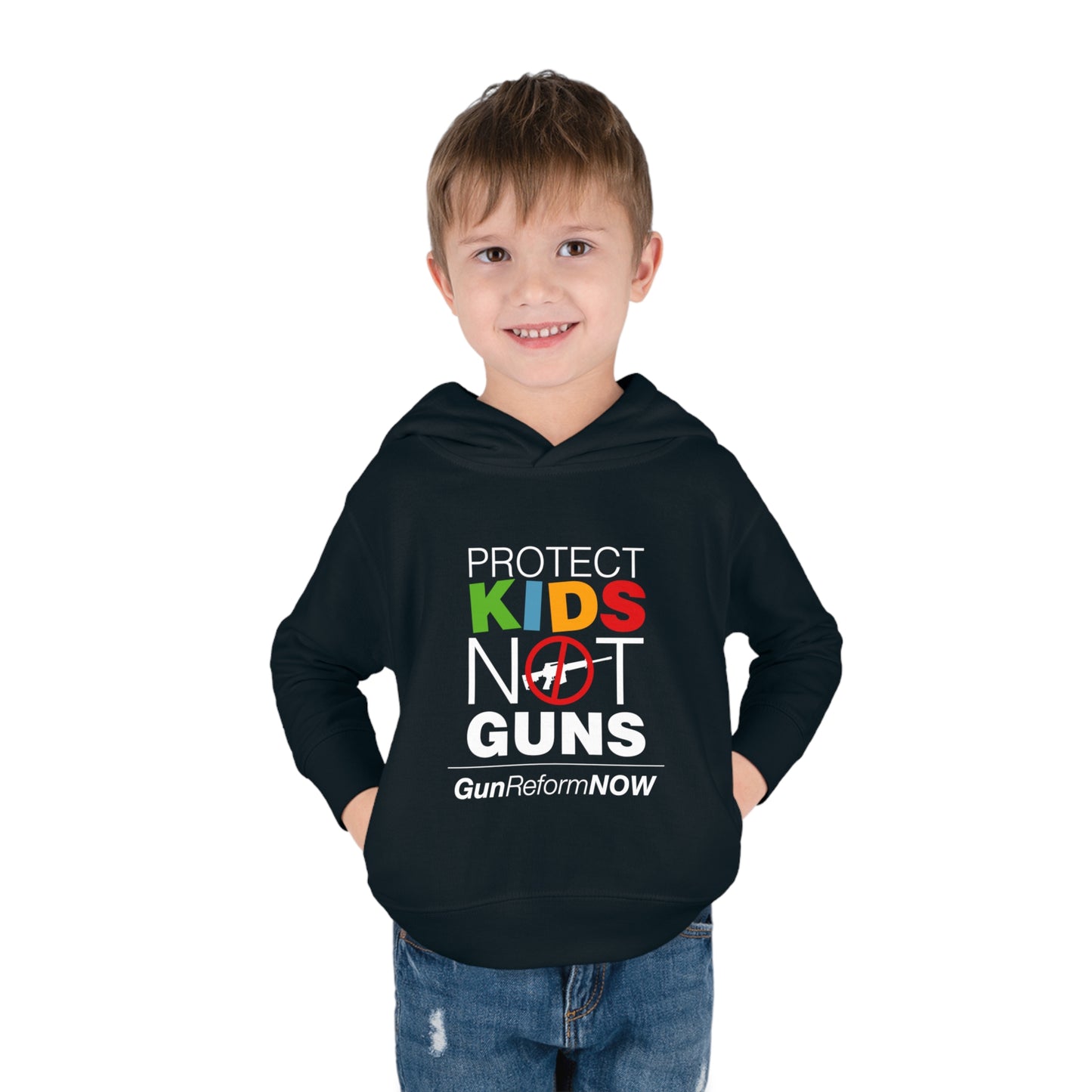 "Protect Kids Not Guns" Toddler Hoodie