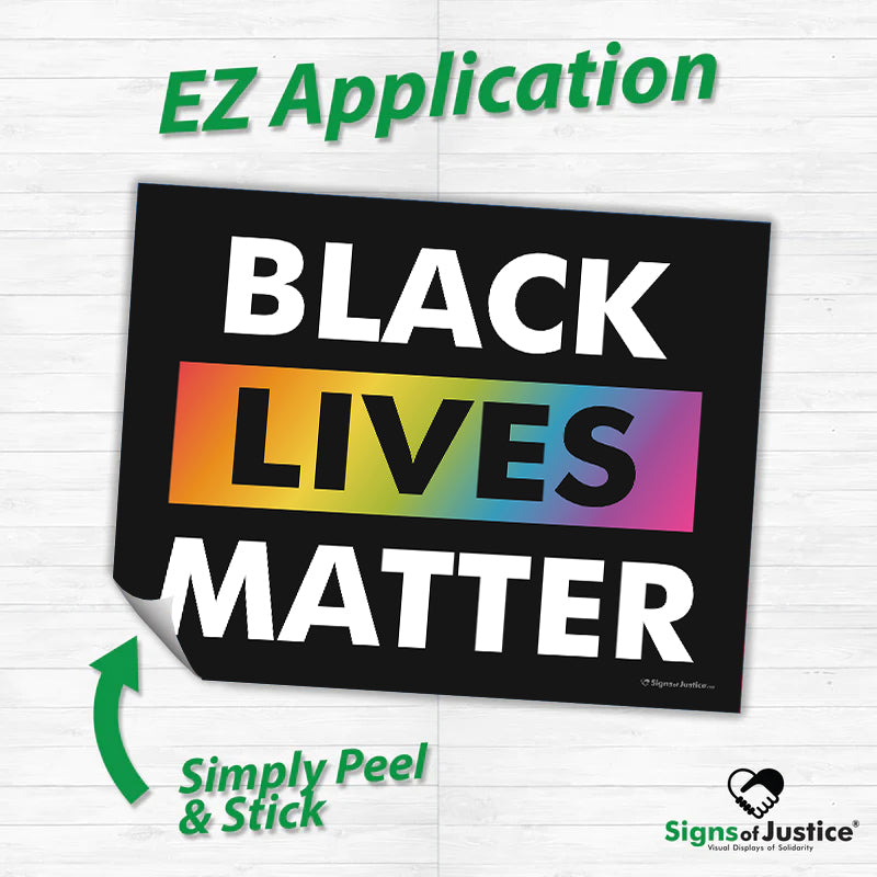Black Lives Matter (LGBTQ+) Bumper Stickers