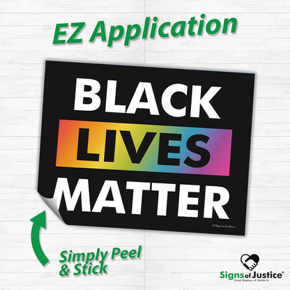 Black Lives Matter (LGBTQ+) Bumper Stickers
