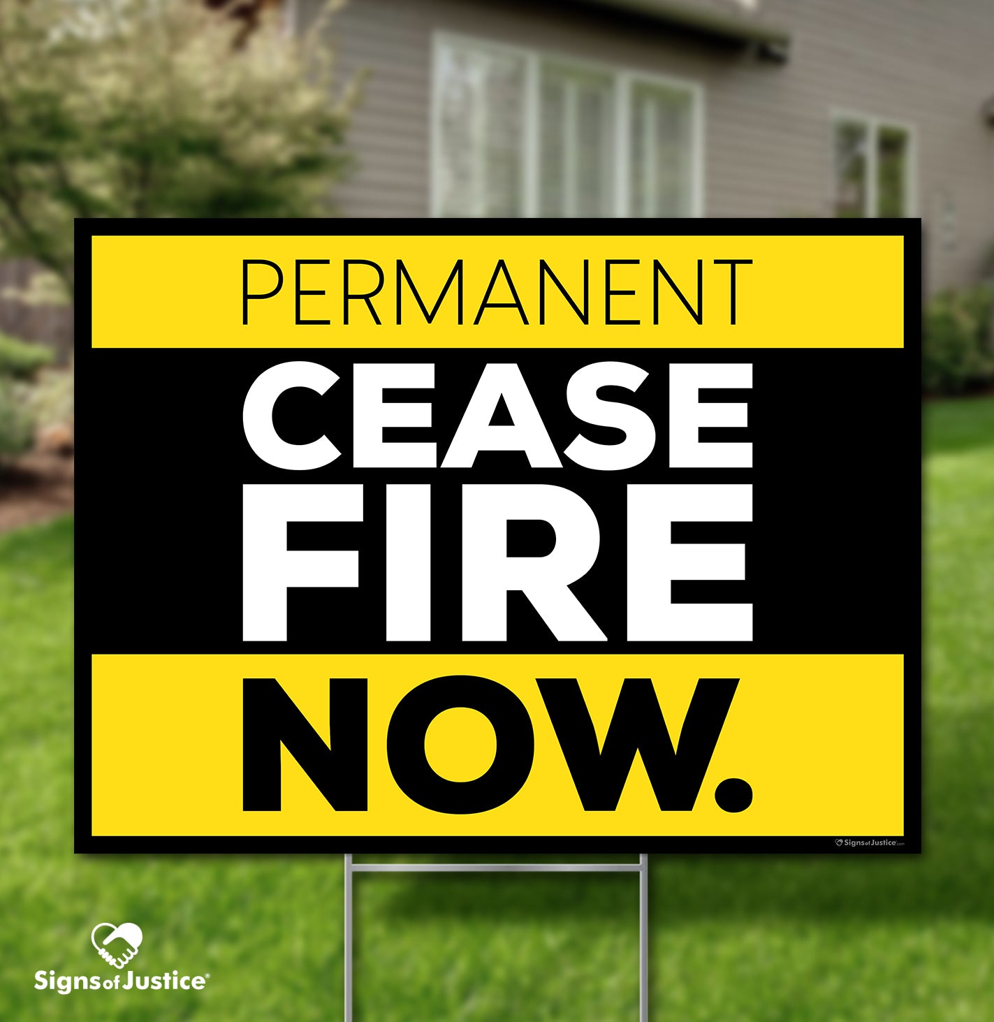 Cease Functioning Sign Cease Fire – Signs Of Justice