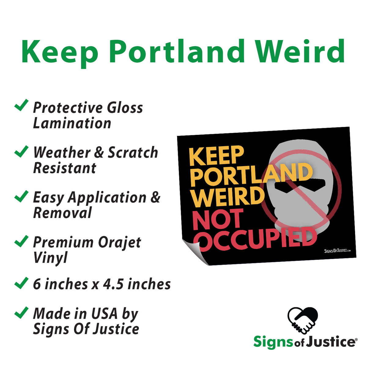 "Keep Portland Weird" Bumper Stickers