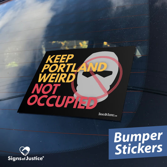 "Keep Portland Weird" Bumper Stickers