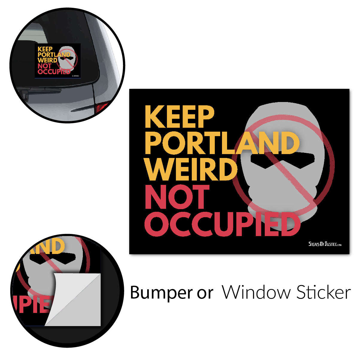 "Keep Portland Weird" Bumper Stickers