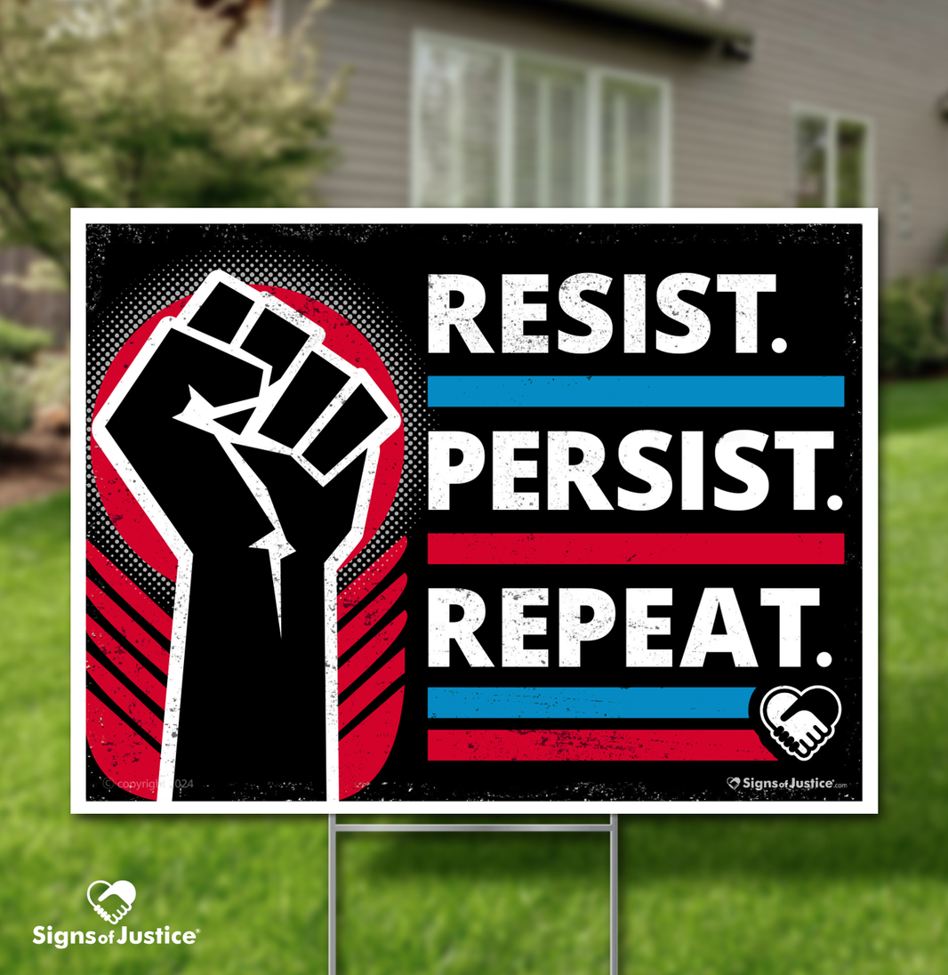Reassment Signs Yard SignsSigns of Justice Yard Signs | Waterproof Yard Signs With A ...
