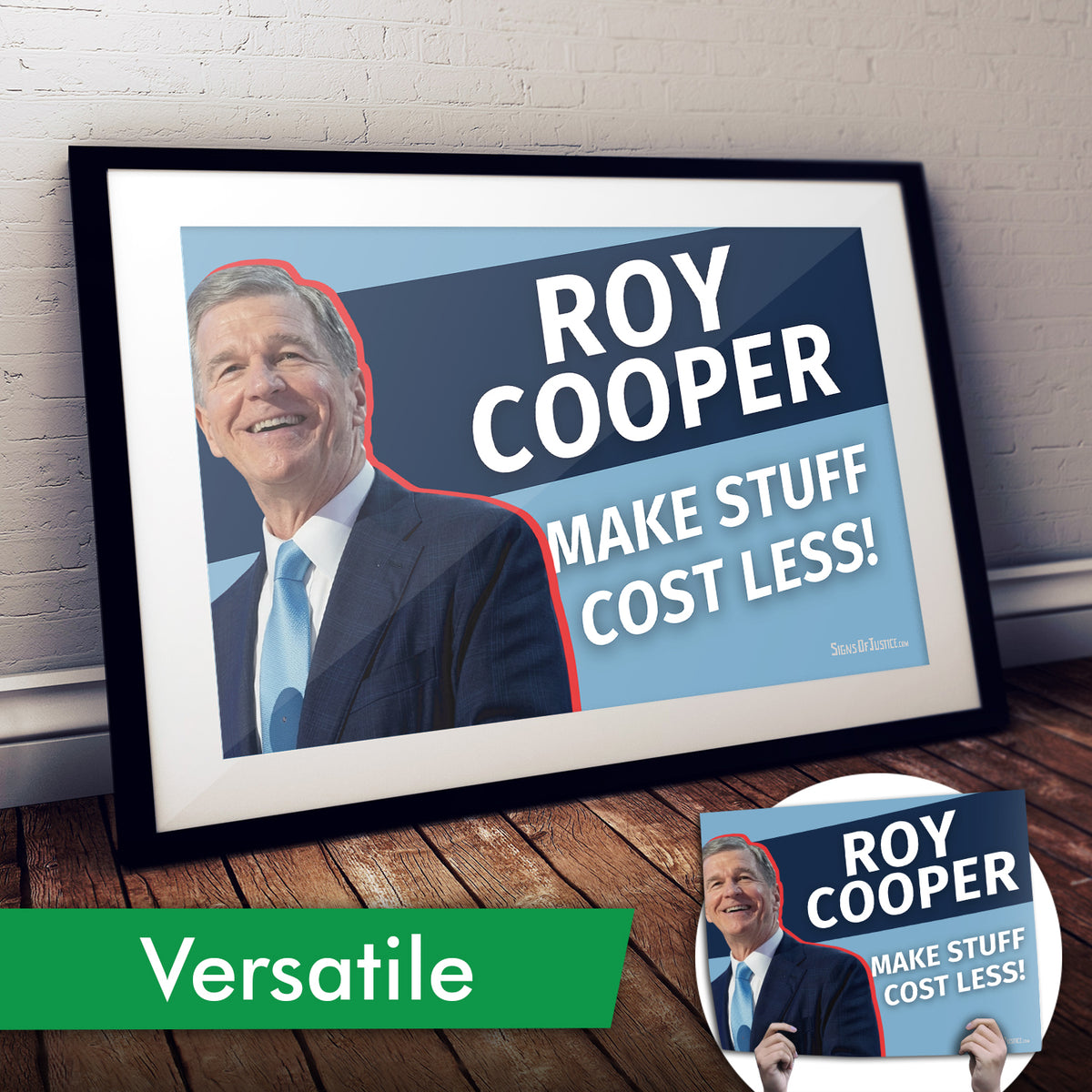 "Roy Cooper MSCL" Art Print or Protest Sign Pack