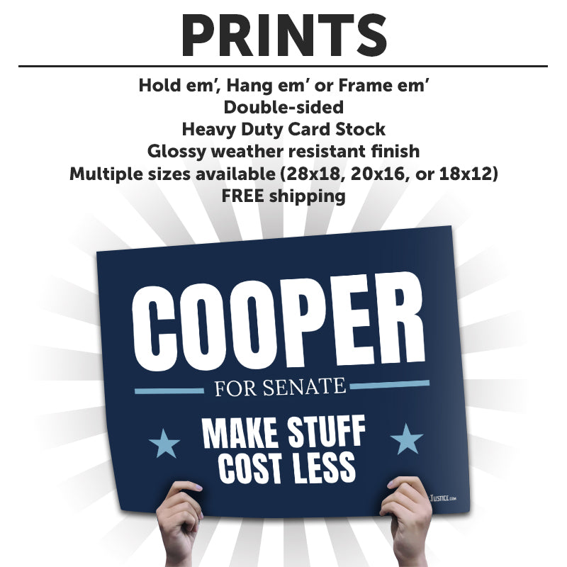 "Cooper MSCL" Art Print or Protest Sign Pack