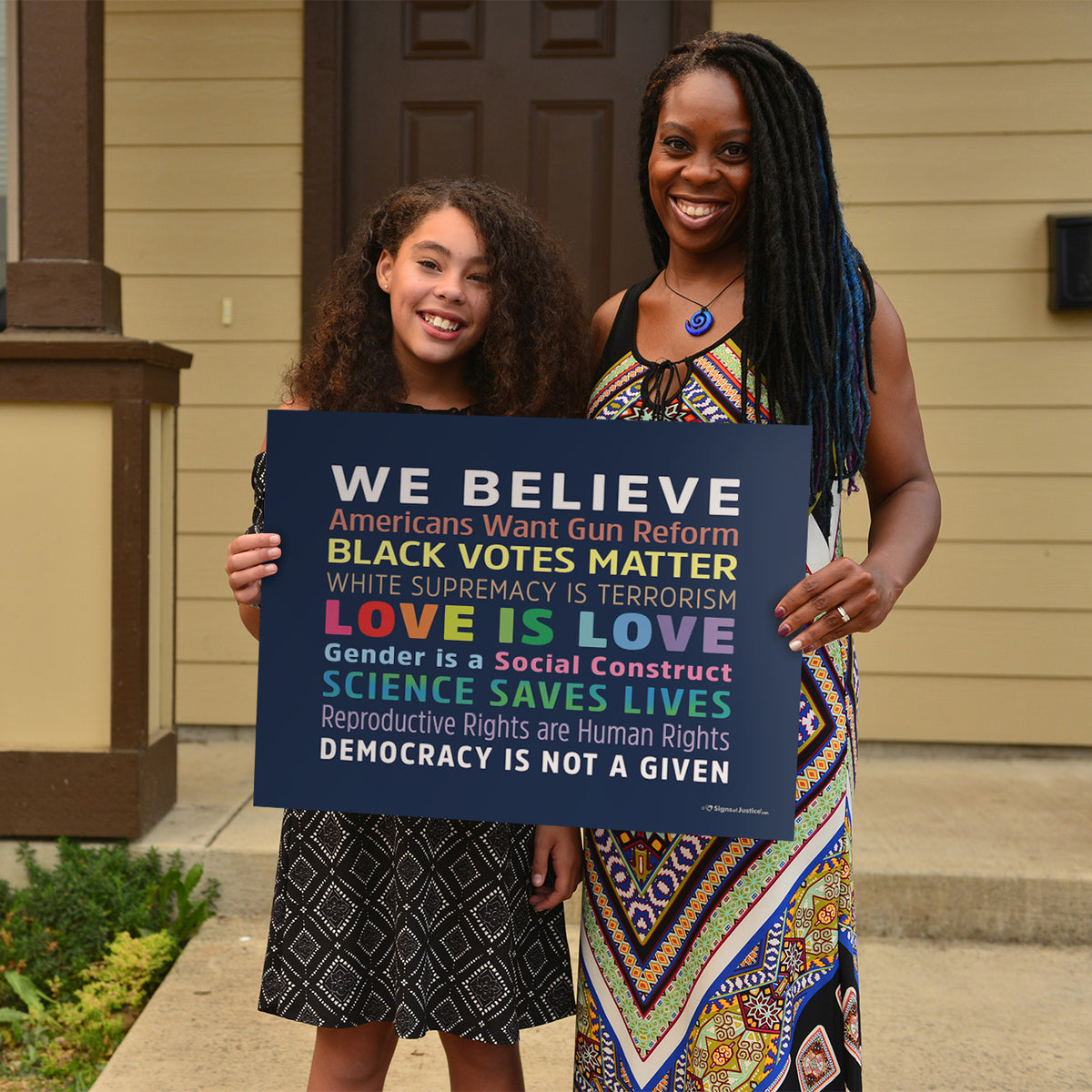 "We Believe 2.0" Yard Sign