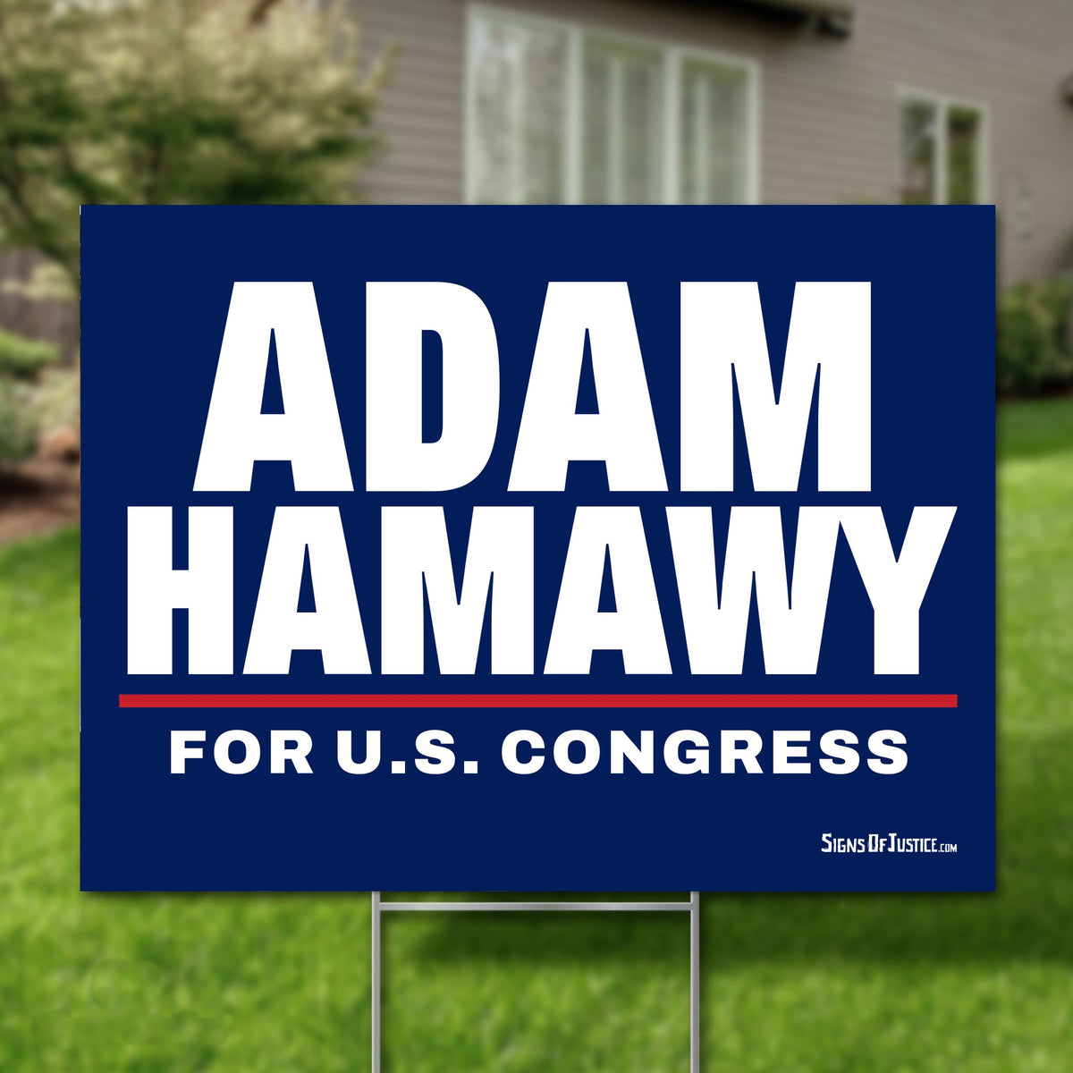 Adam Hamawy 24"x18" yard sign