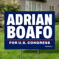 Adrian Boafo 24"x18" yard sign