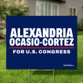 Alexandria Ocasio-Cortez 24"x18" yard sign