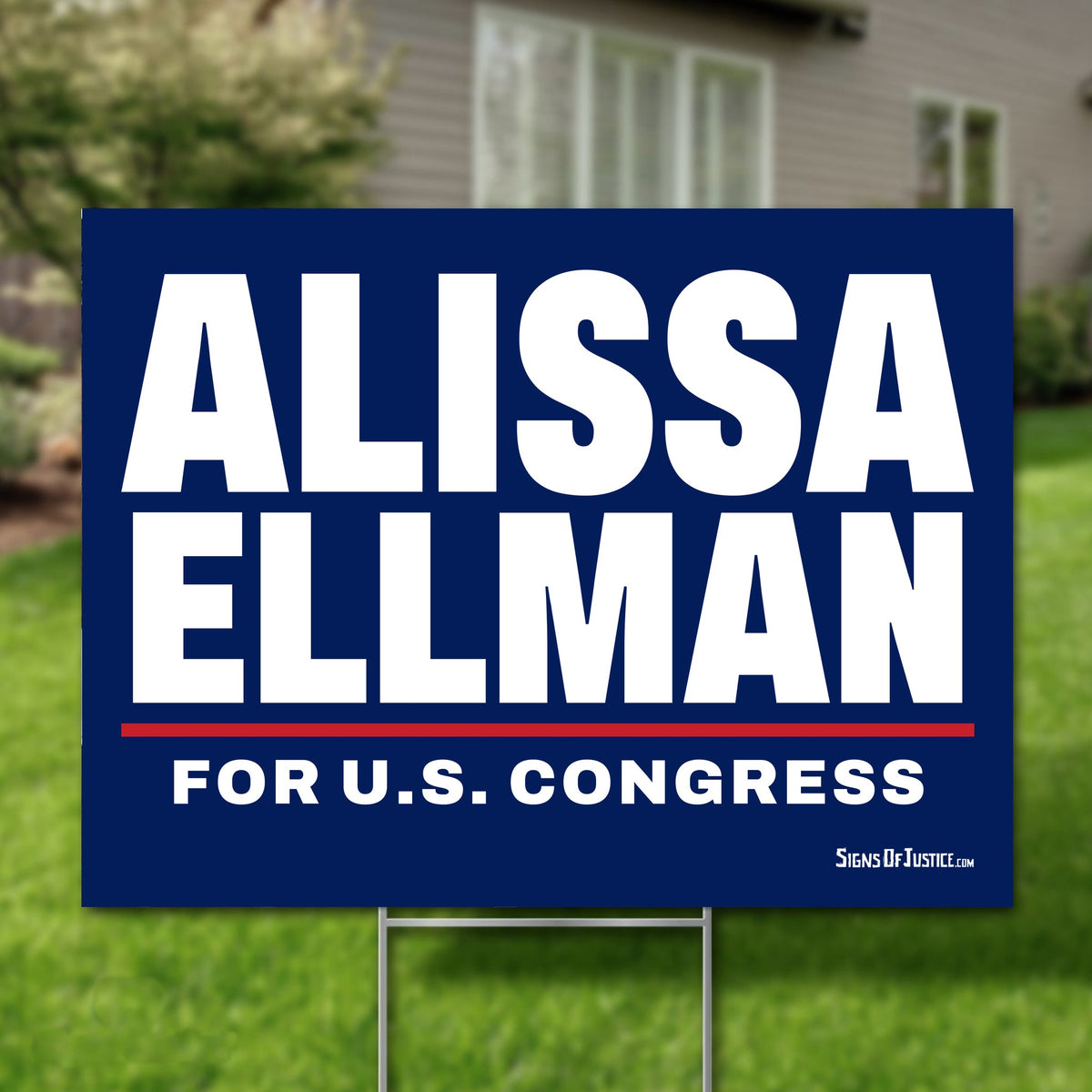 Alissa Ellman 24"x18" yard sign