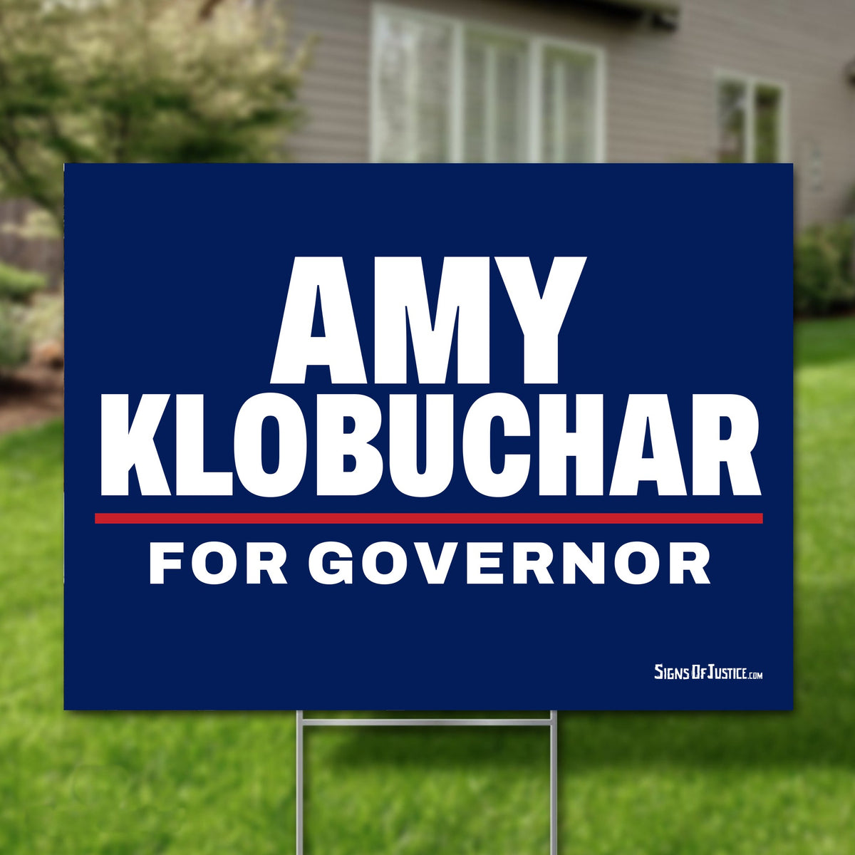 Amy Klobuchar 24"x18" yard sign