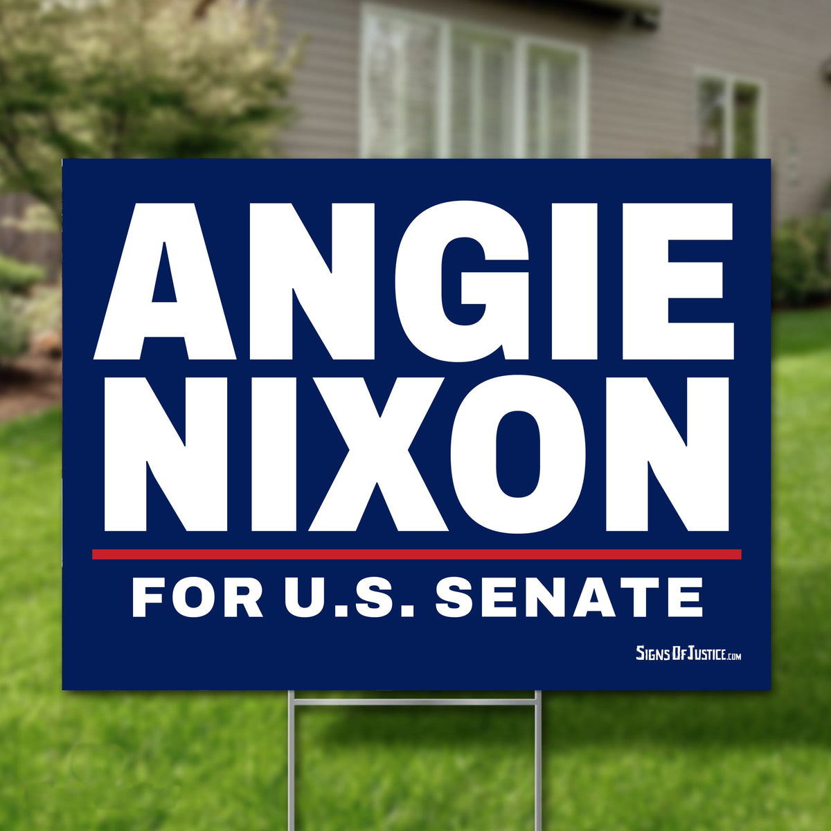 Angie Nixon 24"x18" yard sign
