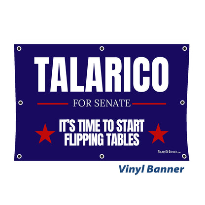 "Talarico for Senate" Vinyl Banner