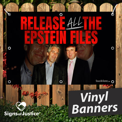 "Release all" Vinyl Banner
